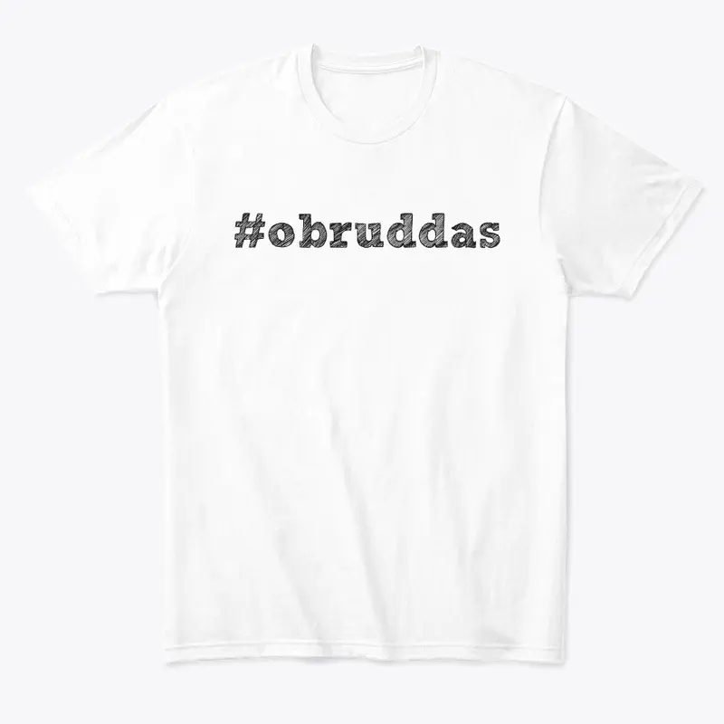 #obruddas plain tee